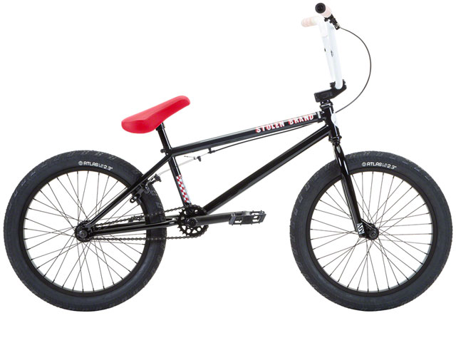 Stolen Stereo BMX Bike - 20.75" TT, Black/Red