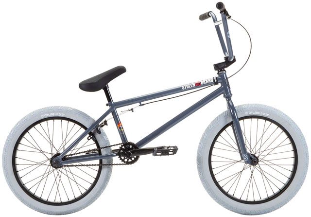 Stolen Heist BMX Bike - 21" TT, Gray