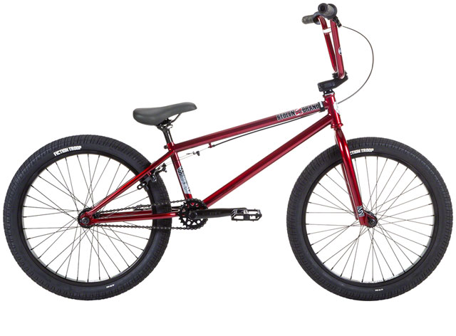 Stolen Spade 22" BMX Bike - 22.25" TT, Red
