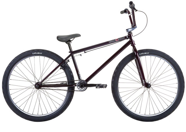 Stolen Zeke 26" BMX Bike - 22.25" TT, Purple/Silver