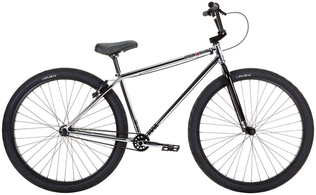 Stolen Max 29" BMX Bike - 23.25" TT, Chrome