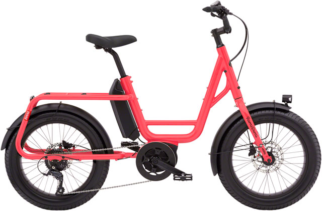Benno RemiDemi 9D Class 3 Etility Ebike - Bosch Performance Line Sport, 400Wh, Coral Pink, One Size