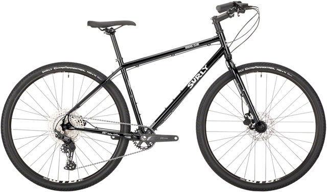 Surly Bridge Club 700c Bike - 700c, Steel, Black, X-Small