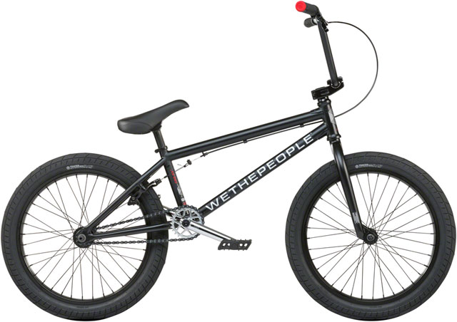 We The People CRS FC BMX Bike - 20.25" TT, Matt Black