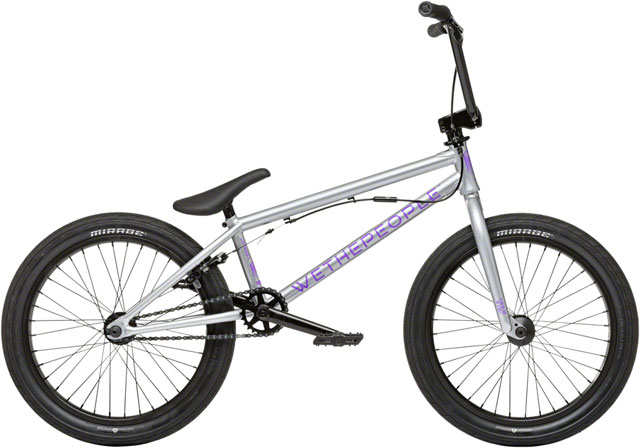 We The People Versus BMX Bike - 20.65", Silver