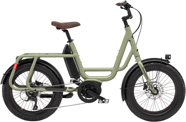 Benno RemiDemi 9D Evo 2 Performance Sport Class 3 Ebike - 400wh, Easy On, Olive Green