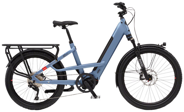 Benno 46er 10D  Evo 1 Performance Speed Class 3 Ebike - 500wh, Easy On, Denim Blue