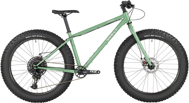 Surly Wednesday Fat Bike - 26", Steel, Shangri-La Green, Large