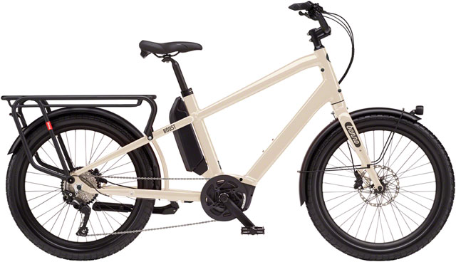Benno Boost E Class 1 Etility Ebike - Bosch Performance Line, 400Wh, Step-Over, Bone Gray, One Size