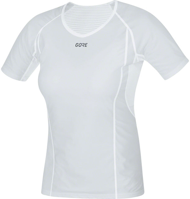 GORE® M WINDSTOPPER Base Layer Shirt - Gray/White, Women's, Large