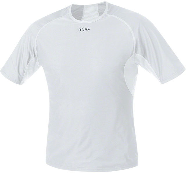 GORE WINDSTOPPER Base Layer Shirt - Gray/White, Men's, Small