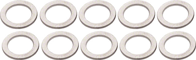 Kalloy 1mm Washers for Seat Binders 8mm ID, Bag of 10