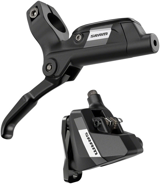 SRAM S300 Disc Brake and Lever - Right/Rear, Flat Mount, 2-Piston, 20mm Offset, Black, A1