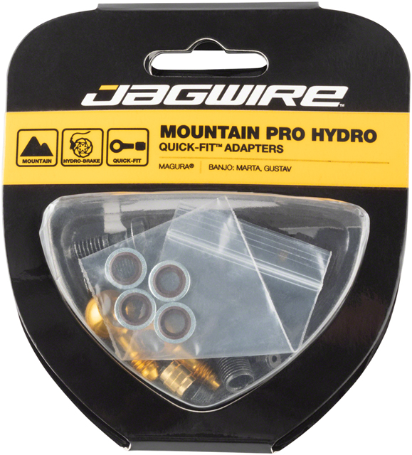 Jagwire Pro Disc Brake Hydraulic Hose Quick-Fit Adaptor for Magura Gustav, Marta