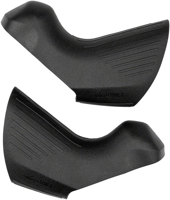 microSHIFT SB06 Drop Bar Lever Hoods - Fits Sword and Sword Black Drop Bar Levers, Pair