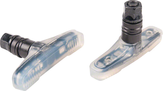 Eclat Force Brake Pads - Regular Bolt, Clear Black