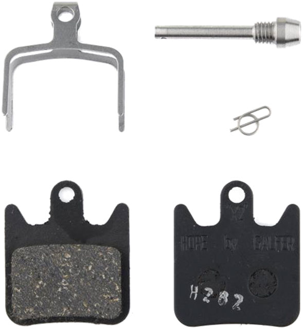 Hope X2 Disc Brake Pads - Organic Compound, Steel Back Plate