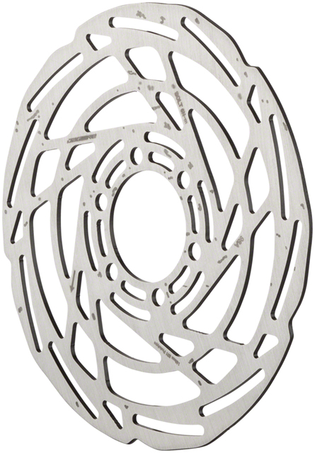 Jagwire Sport SR1 Disc Brake Rotor - 140mm, 6-Bolt, Silver