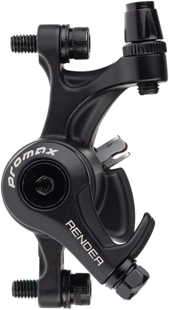 Promax Render DSK-717 Disc Brake Caliper - Long Pull MTB, Mechanical, Post Mount, Black