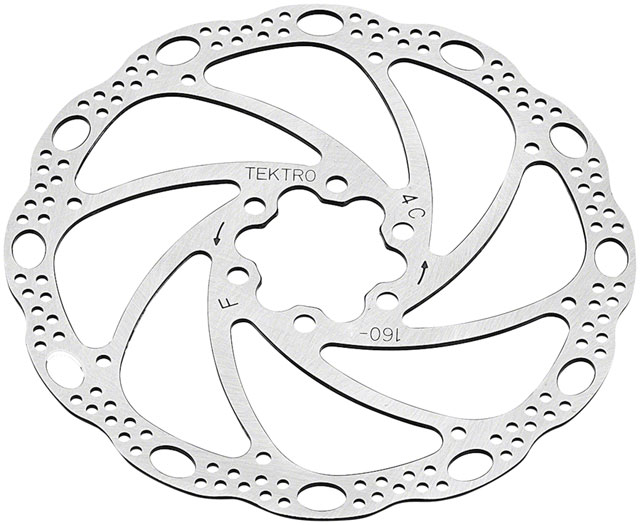 Tektro TR140-22 Disc Rotor - 140mm, 6-Bolt, 1.8mm Thickness