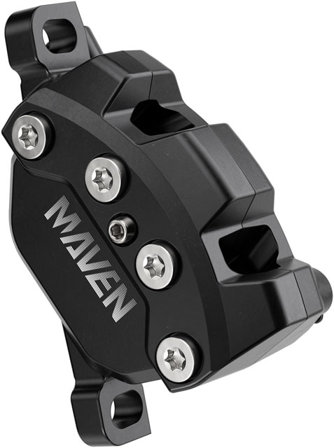 SRAM Maven Bronze Disc Brake Caliper Assembly - Front/Rear, Post Mount, 4-Piston, Diffusion Black, B1
