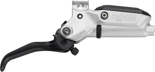 SRAM Maven Ultimate Disc Brake Lever Assembly - Aluminum Lever Blade, Silver/Black, A1