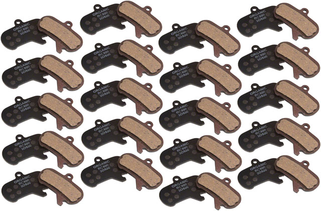 SRAM Maven X-Large Disc Brake Pads - Organic Compound, Steel Backed, Quiet, Maven 2024+, (20 Sets)
