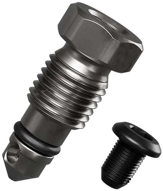 Magura Gustav Pro Brake Caliper Bleeder Valve - Includes Luer Plug