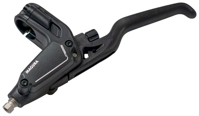 Magura MT C ABS Disc Brake Master Cylinder and Lever Assembly - 3-Finger, Left, Carbotecture Blade, Black