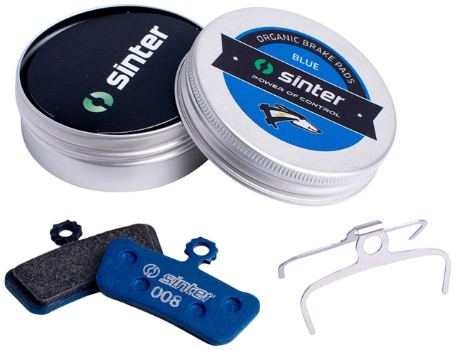 Sinter Blue s530 Compound Organic Disc Brake Pads -  Avid/SRAM, Sinter Type 008, One Pair