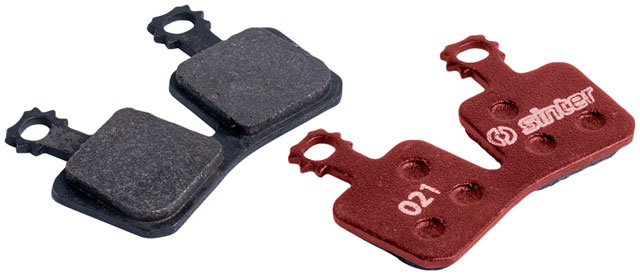 Sinter Red s514 Compound Organic Disc Brake Pads - Magura, Sinter Type 021, One Pair