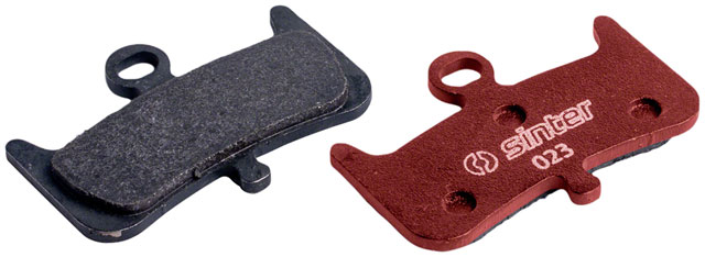 Sinter Red s514 Compound Organic Disc Brake Pads - Hayes, Sinter Type 023, One Pair