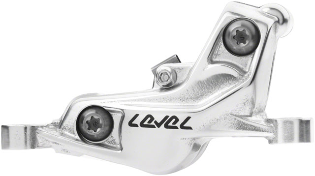 SRAM Level Ultimate Stealth Disc Brake Caliper Assembly - Front/Rear, Post Mount, 4-Piston, Silver, C1
