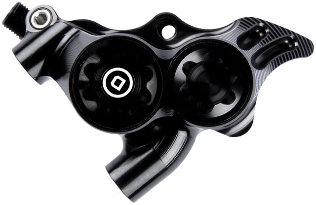 Hope RX4+ Disc Brake Caliper - Flat Mount, DOT Type, Black