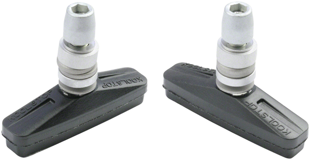 Kool-Stop City Threaded Rim Brake Pads - Black Compound