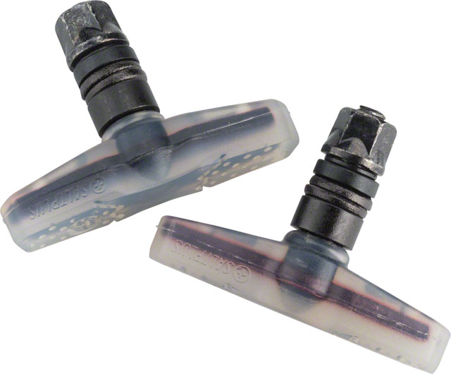 Salt Plus Propeller Brake Pads Clear/Black Pair