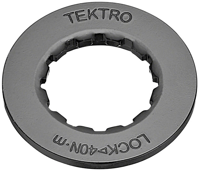 Tektro SP-TR50 Centerlock Disc Brake Rotor Lockring - Steel, For 12mm Axle