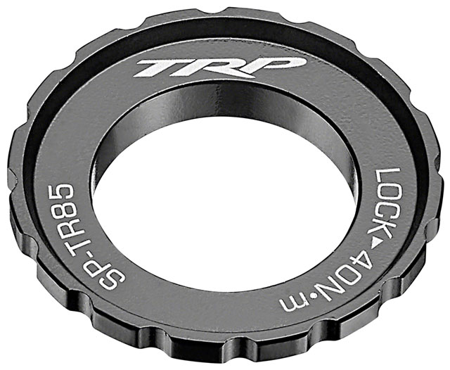 TRP Centerlock Lock Ring - For 15mm Axle, Internal Spline, Aluminum