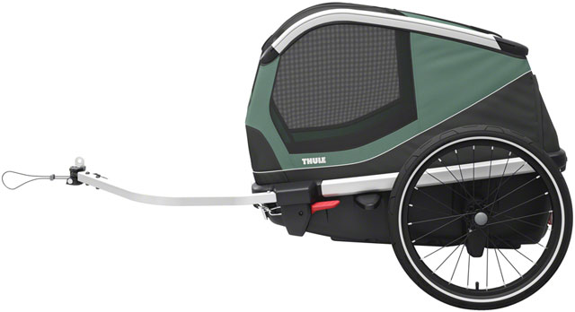 Thule Bexey Dog Bike Trailer- Hazy Green, Medium