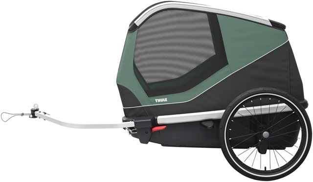 Thule Bexey Dog Bike Trailer- Hazy Green, Large