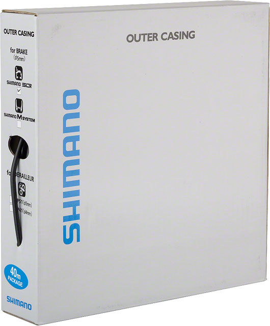 Shimano SLR Brake Housing 5mm x 40m, Black