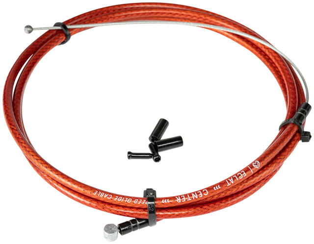 Eclat The Center Linear Brake Cable - 1300mm, Translucent Red