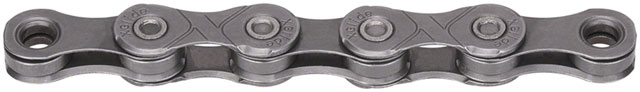 KMC XGlide Chain - 9/10/11-Speed, 126L, Optimized for Shimano CUES Drivetrain, Gray