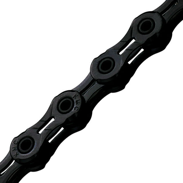 KMC DLC 11 Waxed Chain - 11-Speed, 118 Links, Black