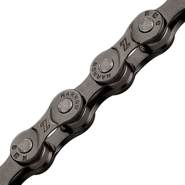 KMC Z8.1 Chain - 6, 7, 8-Speed, Gray/Gray, Bulk 500 Foot Roll