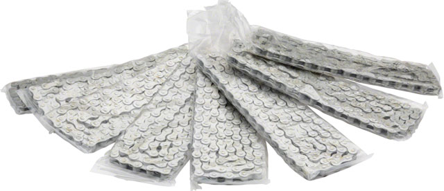 Shimano Nexus CN-NX10 Chain - Single Speed 1/2" x 1/8", 114 Links, Silver, Bulk Box of 20