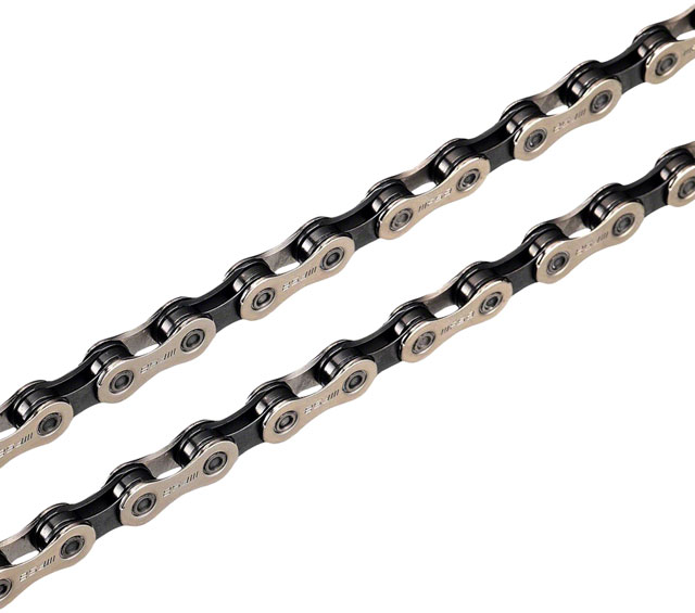 Full Speed Ahead Ebike Chain - 11- Speed, 124 Links, Silver/Black
