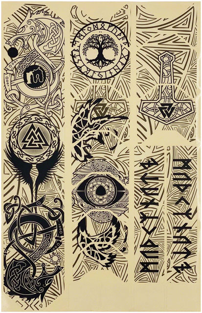 Muckynutz Viking Frame Protection - 17-Piece, Black Matte