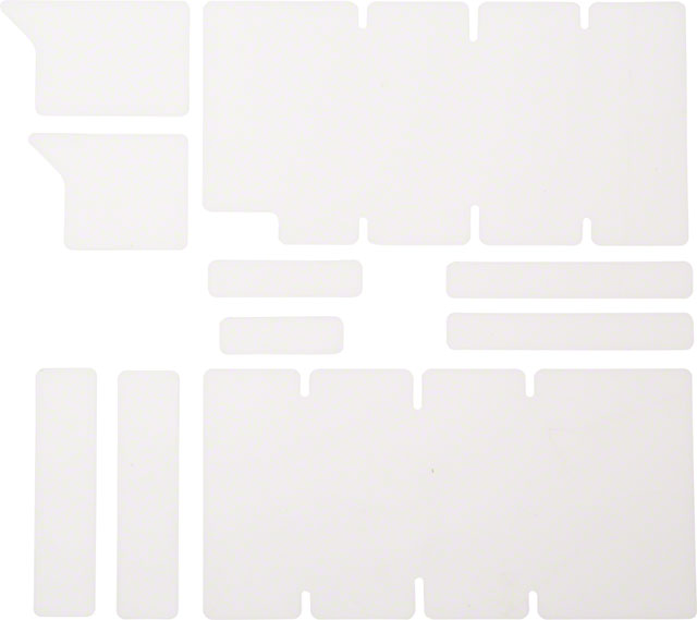 Lizard Skins Adhesive Bike Protection Fork Protector: Clear