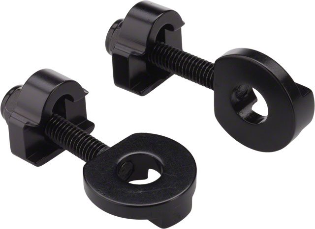 Promax C-2 Chain Tensioner - Single Hole, Fits 3/8"/10mm Axles, Black